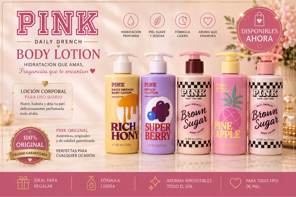 PINK crema corporal