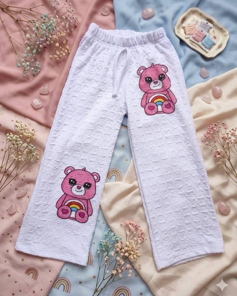 Pantalón de niña palazo