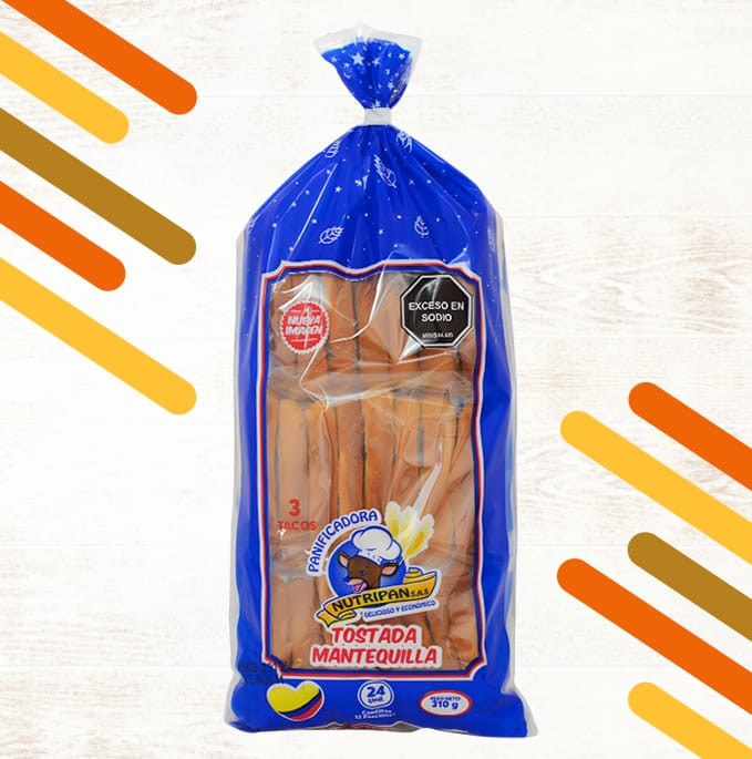 Tostada Mantequilla * 24 nutripan