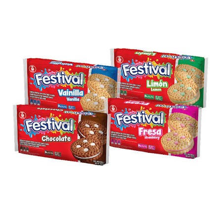 Festival surtidas galletas