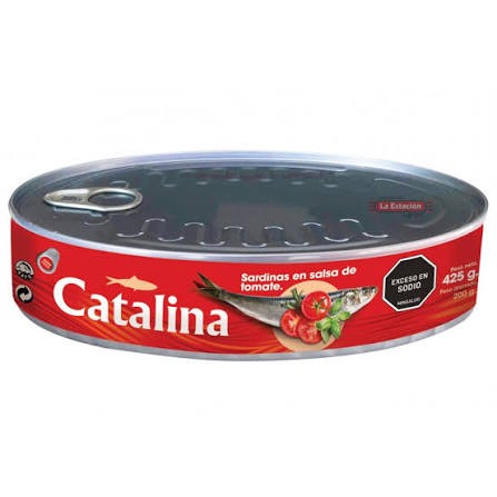 Catalina sardinas salsa tomate 425g