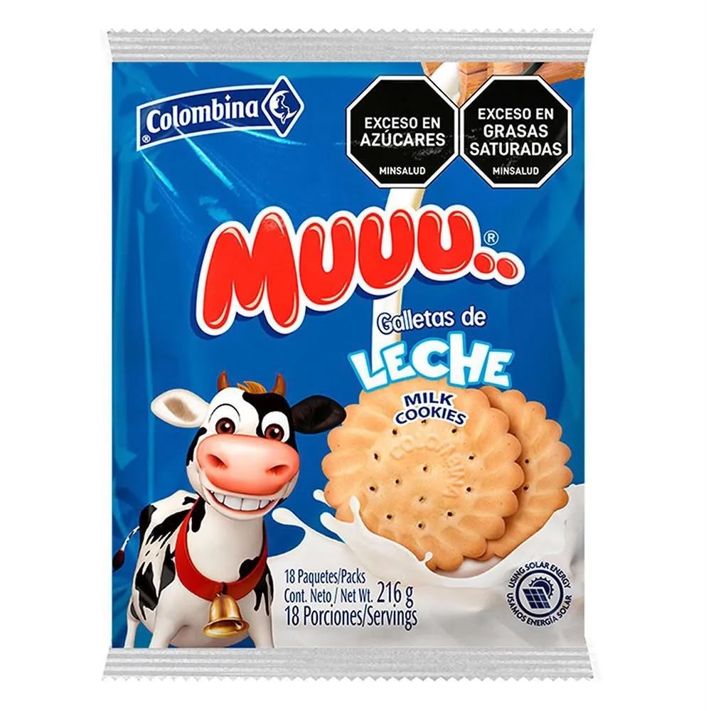 Colombina Muuu galletas de leche