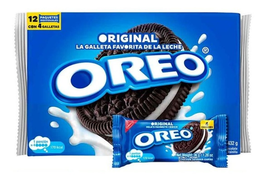 Oreo galleta sandwich original x6