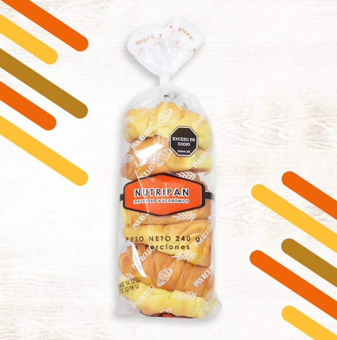 pan rollo * 6 nutripan