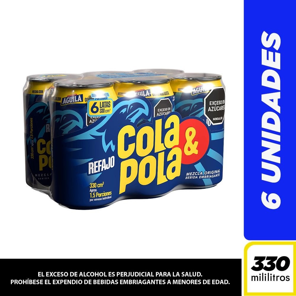Cole y pola lata