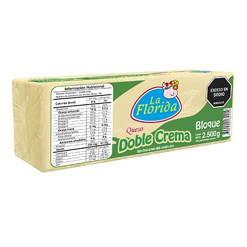 Bloq. Entero doble crema
