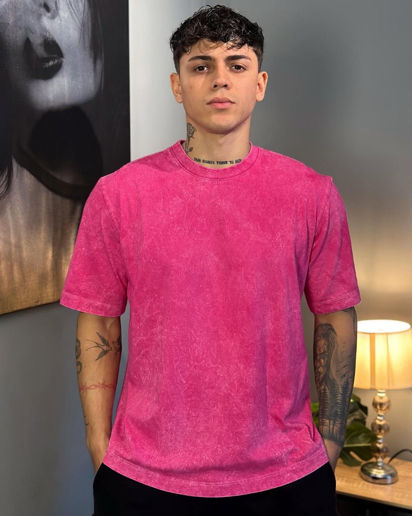 CAMISETA ACID WASH