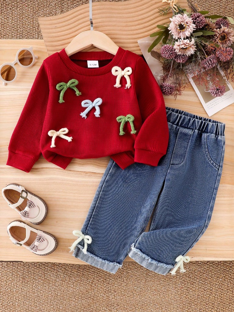 Conjunto de 2 piezas para bebé niña
