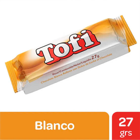 Chocolate Tofi DDL Blanco