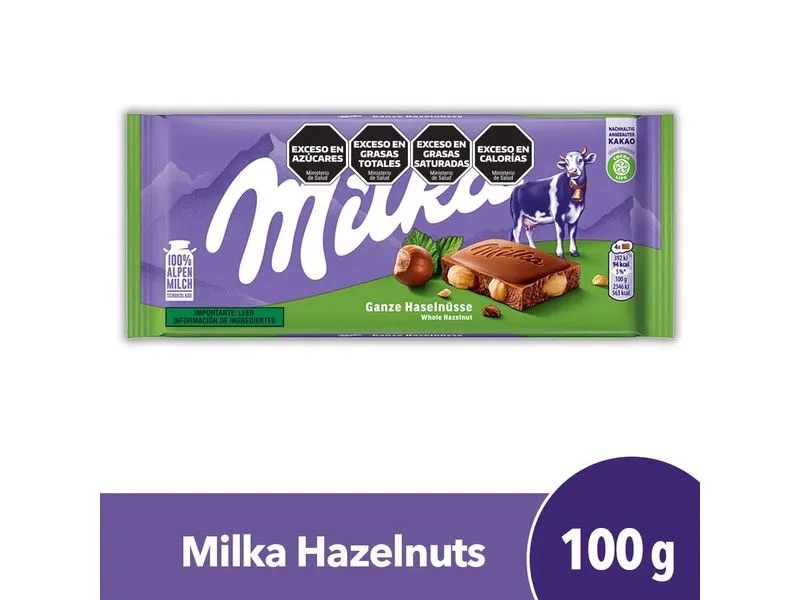 Chocolate Milka Avellanas 95g