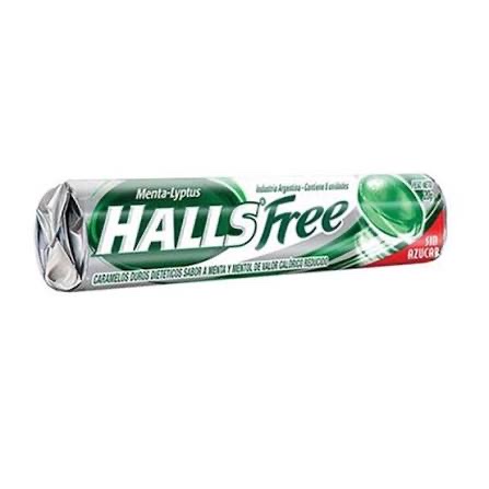 Halls Free Menta