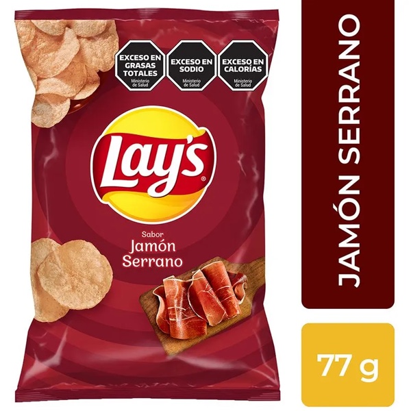 Lays Jamón Serrano 77g