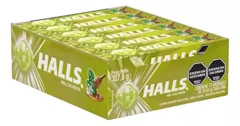 Halls Miel y Menta