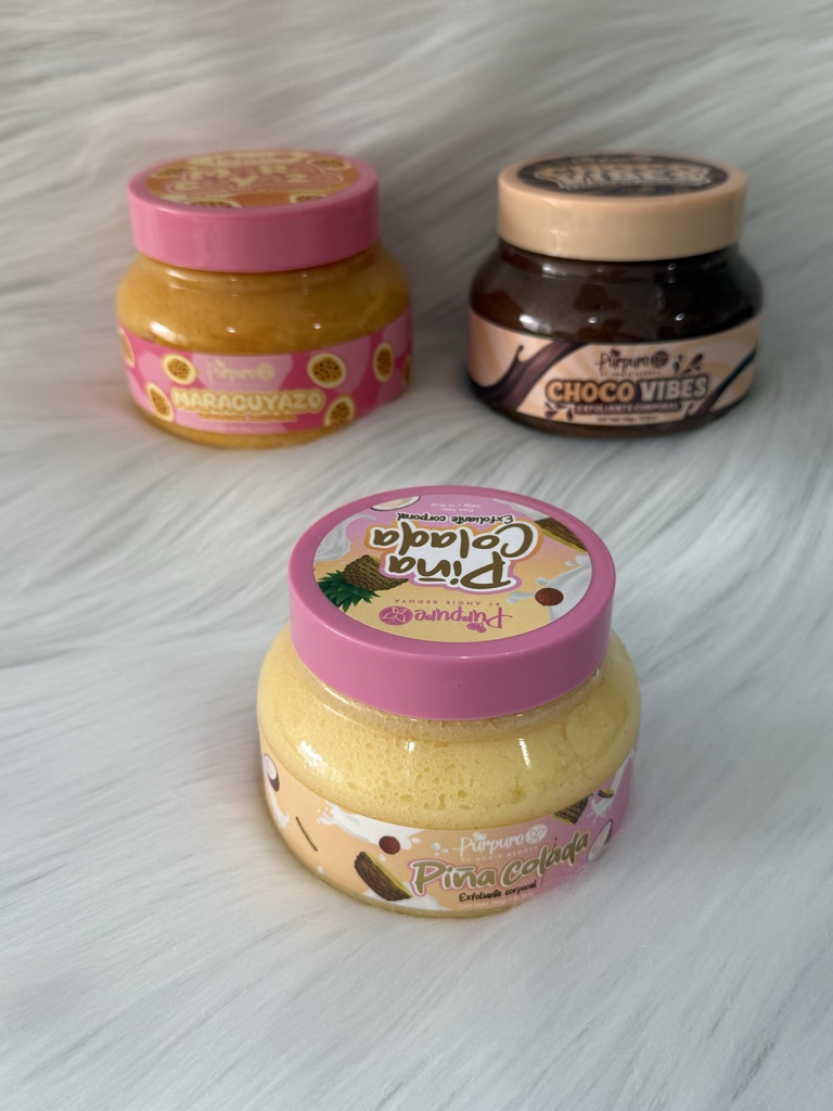 Exfoliante corporal purpure