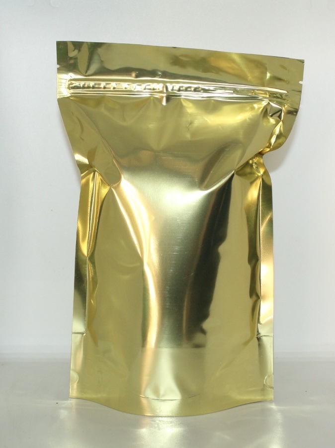 Empaque Ziploc Dorado