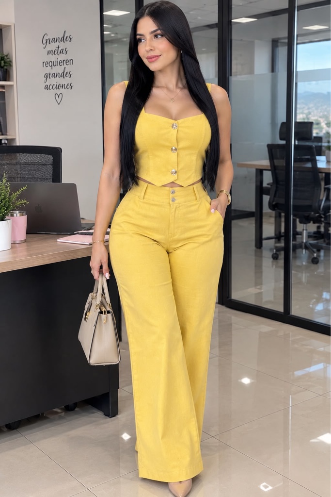 Conjunto lino como tu