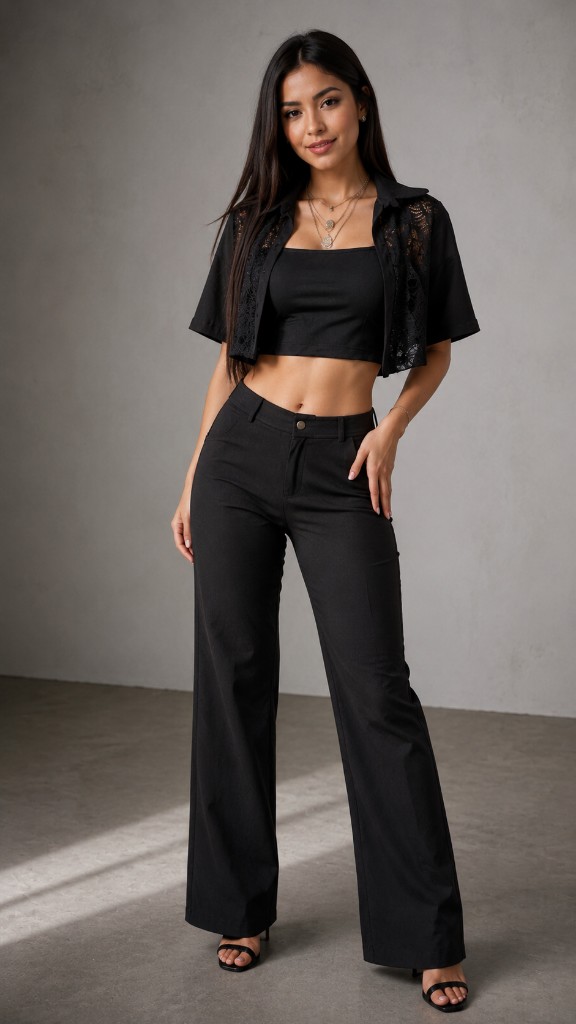 Conjunto trio sexy bonita