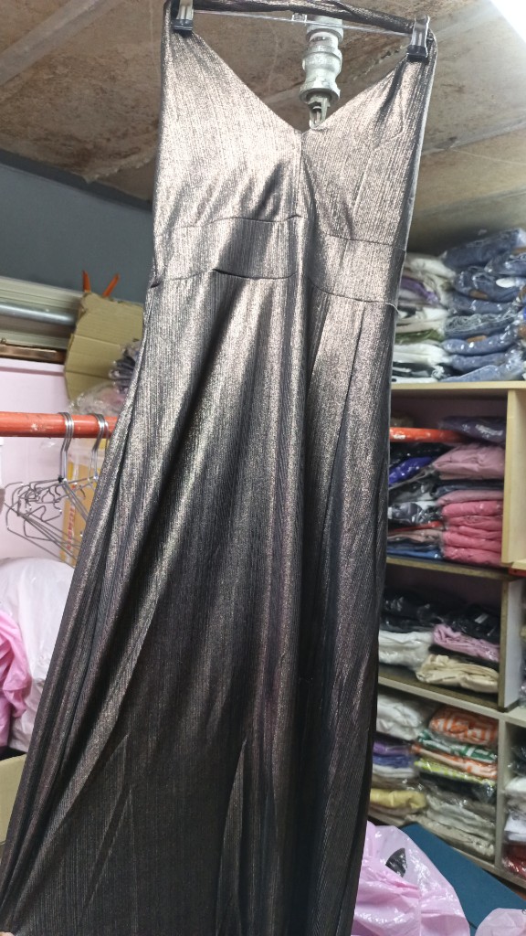Vestido largo DP pegado