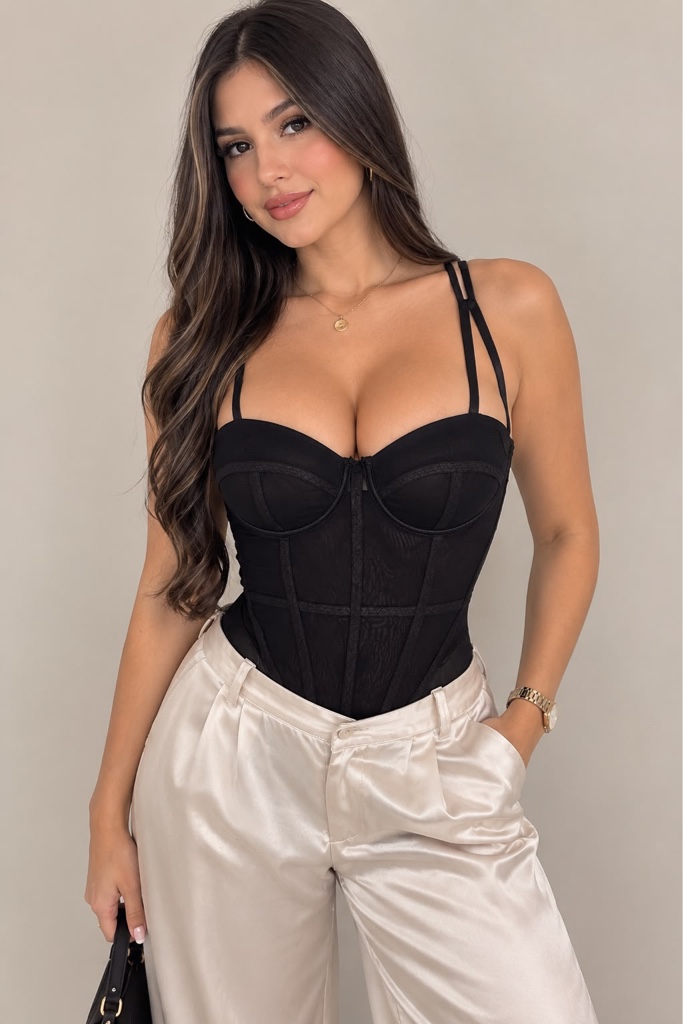 Body vite bella transparente