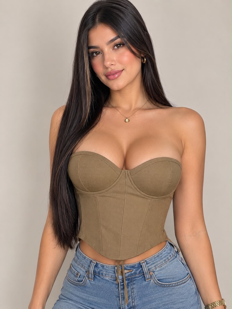 Corset straple rousse copa
