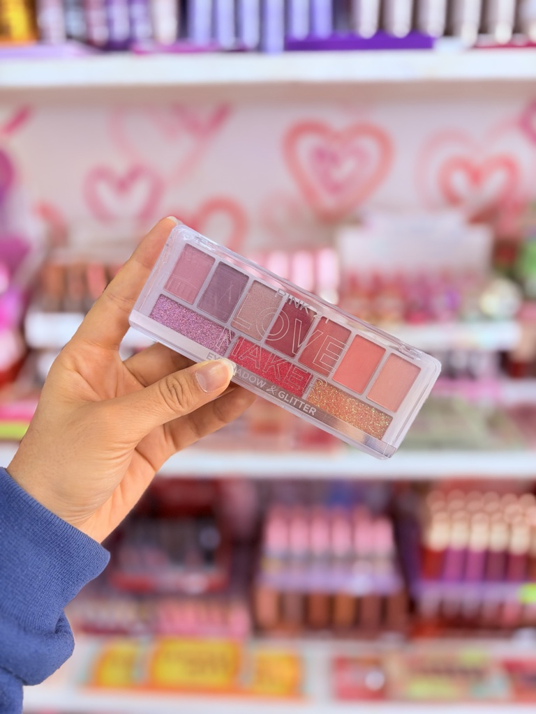 Pink 21 love maker paleta de sombras