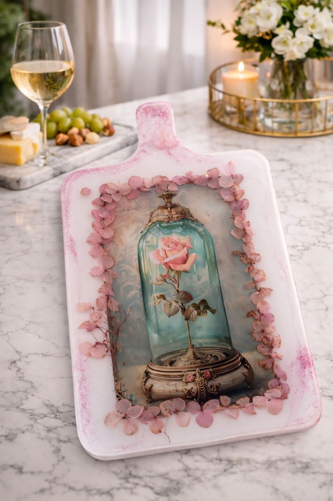 Tabla para Adorno Flores