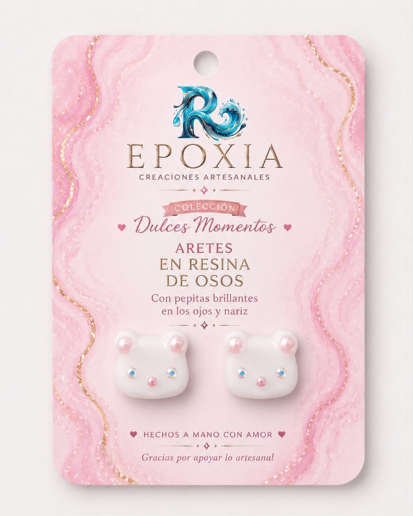 Aretes de osito