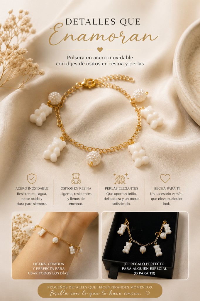 Pulsera de Ositos