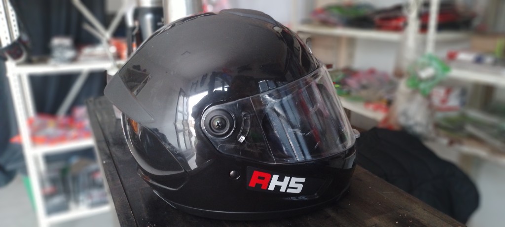 RH5 casco negro Talle XL
