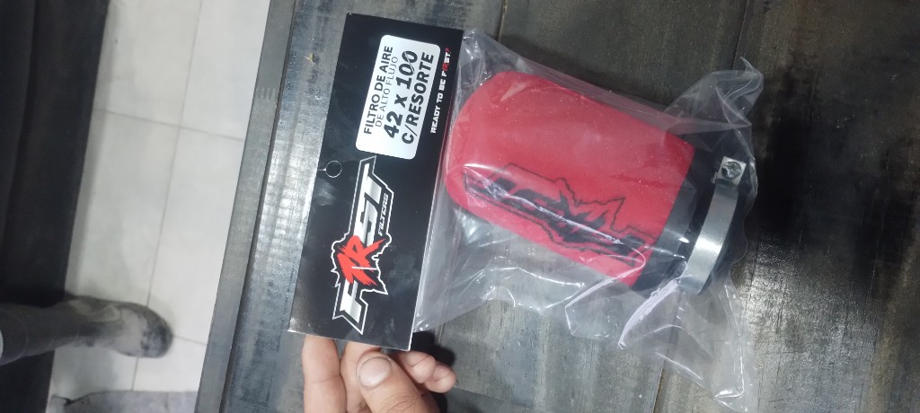 Firts filtro de aire rojo