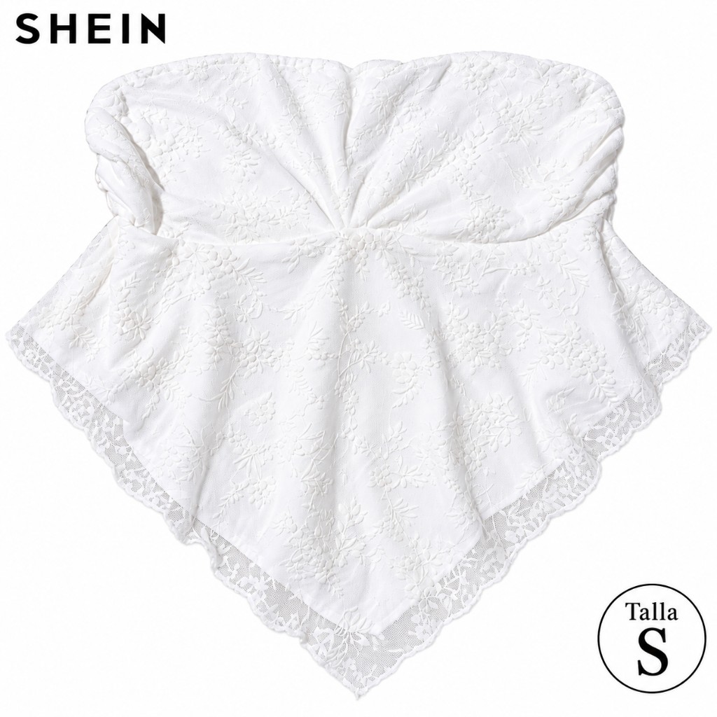 SHEIN blusa blanca  COD 1018