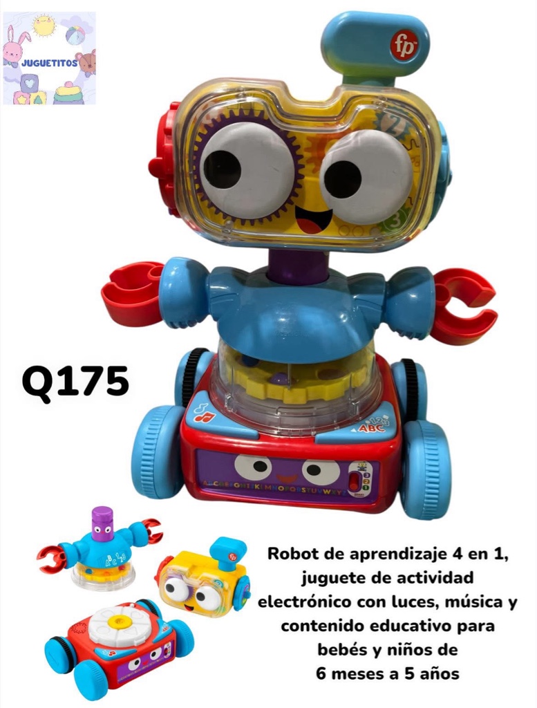 Robot educativo 4 en 1