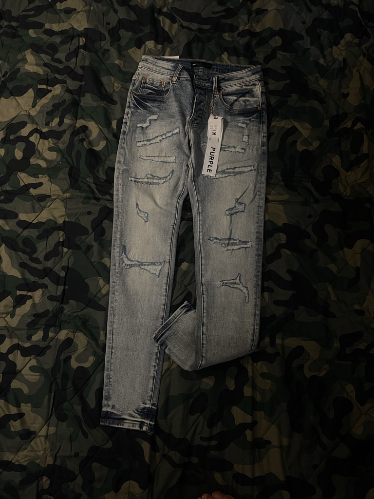 Jean purple claro