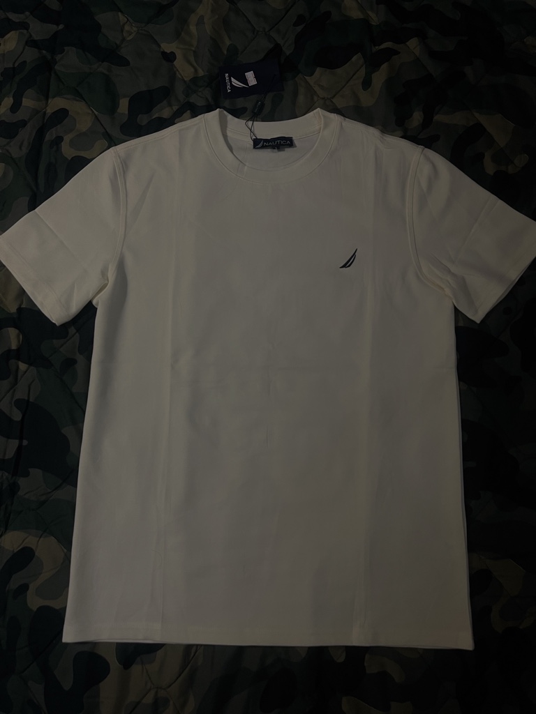 Camiseta náutica blanca