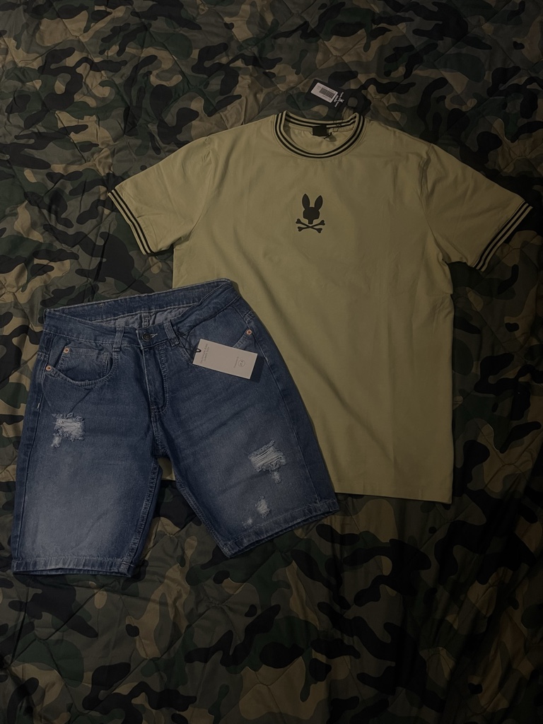 Camiseta pysco bunny verde