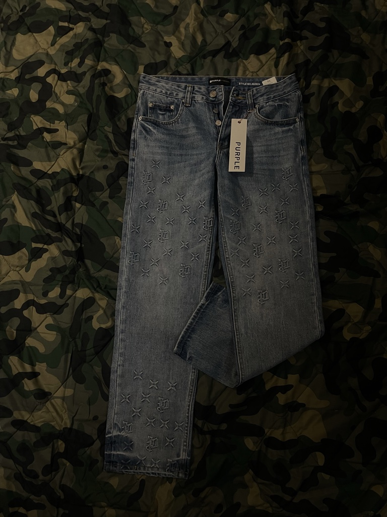Jean purple STREETWEAR