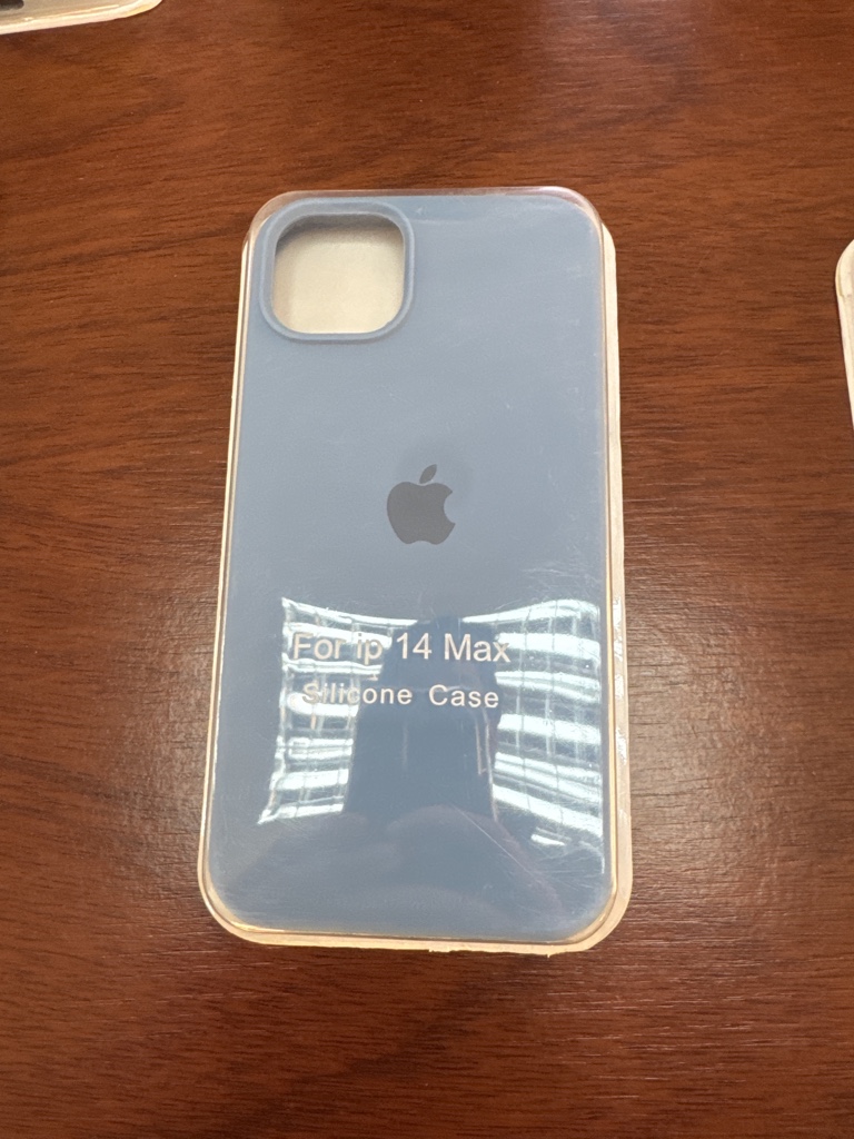 Case Silicona 14 Plus Azul