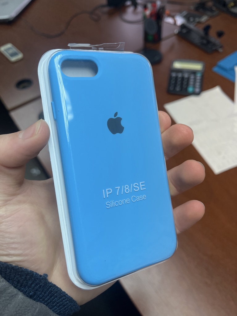 Case iPhone 7/8/SE Celeste