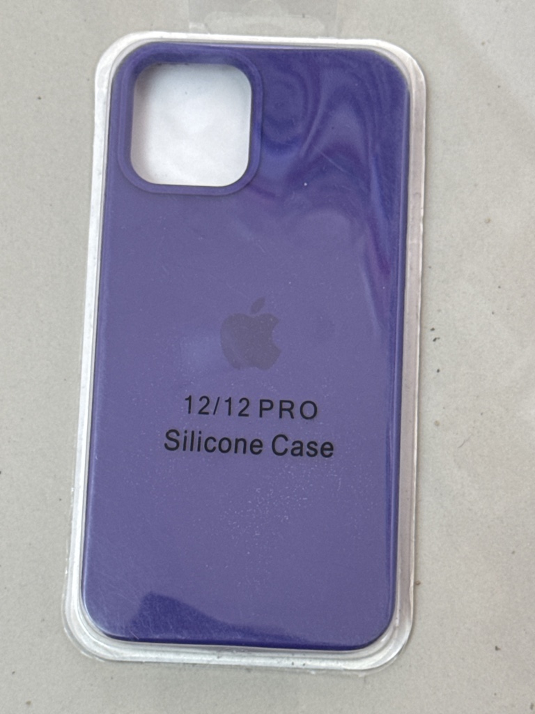 Case silicona 12/12 Pro Violeta