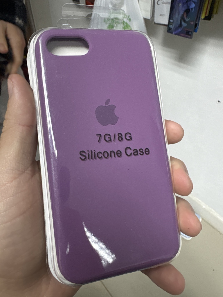 Case iPhone SE violeta