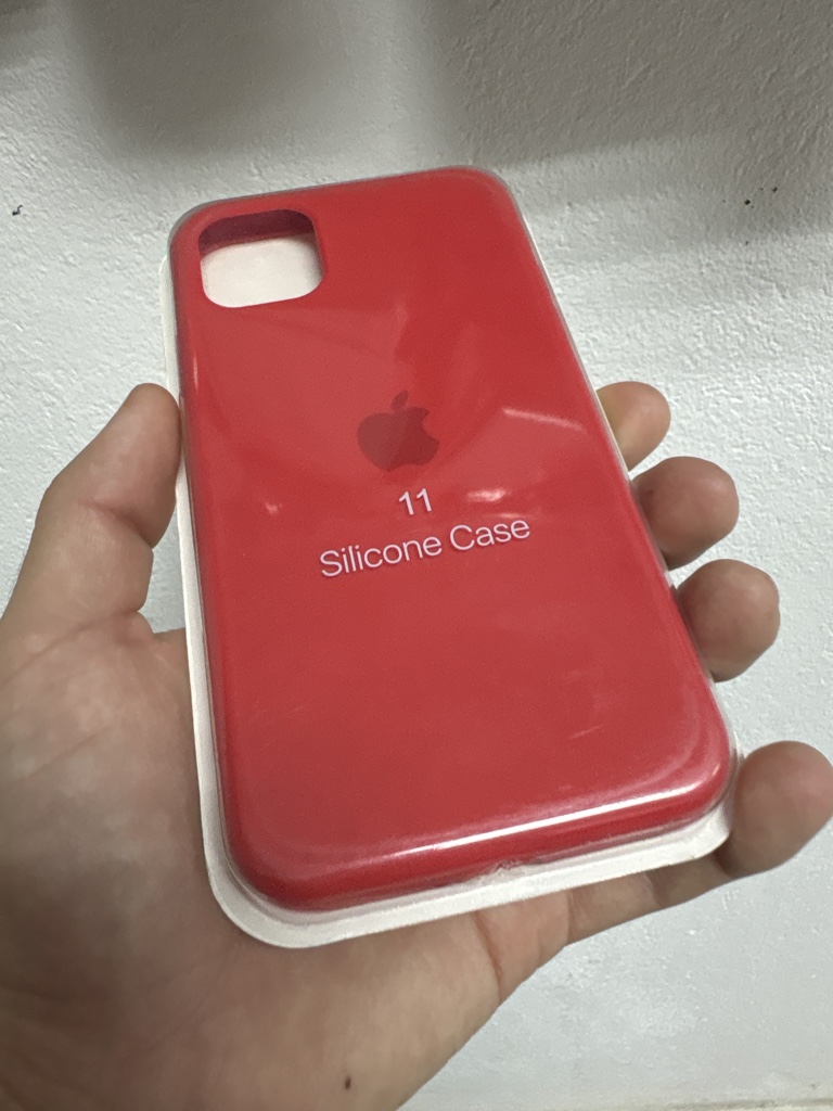Case silicona 11 rojo