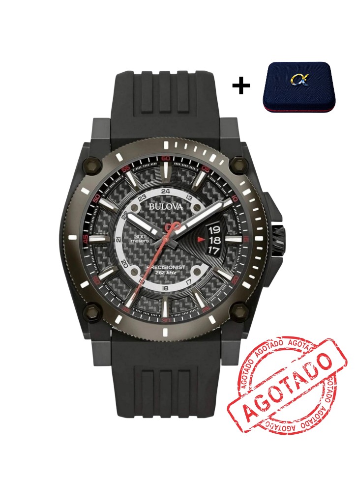 Bulova precisionist 98B417 (Negro)