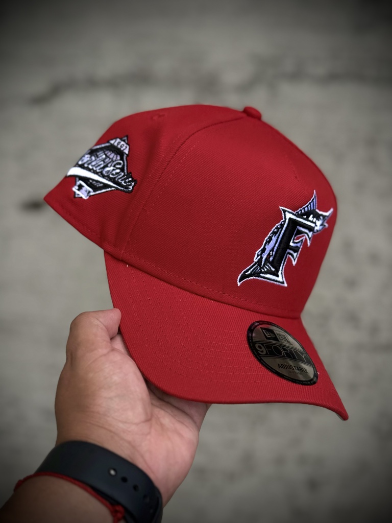 9Forty Florida Marlins Red