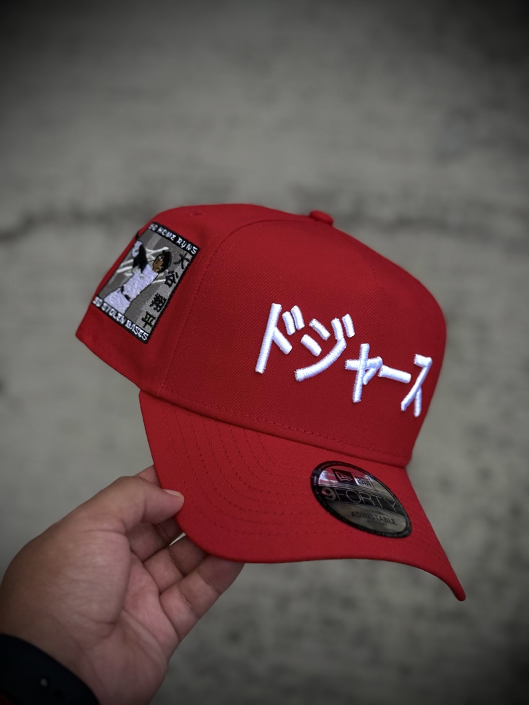9Forty Ohtani Japan Script Rojo