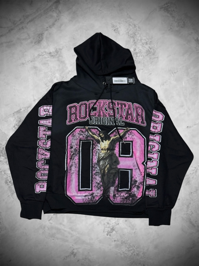 Hoodie Rockstar Original Negro