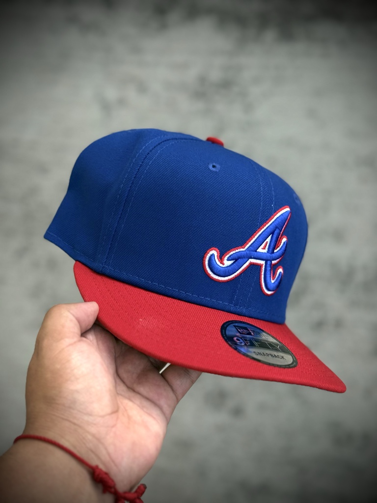 9Fifty Atlanta Braves azul/rojo