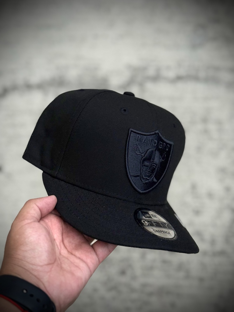 9Fifty Raiders Classic All Black