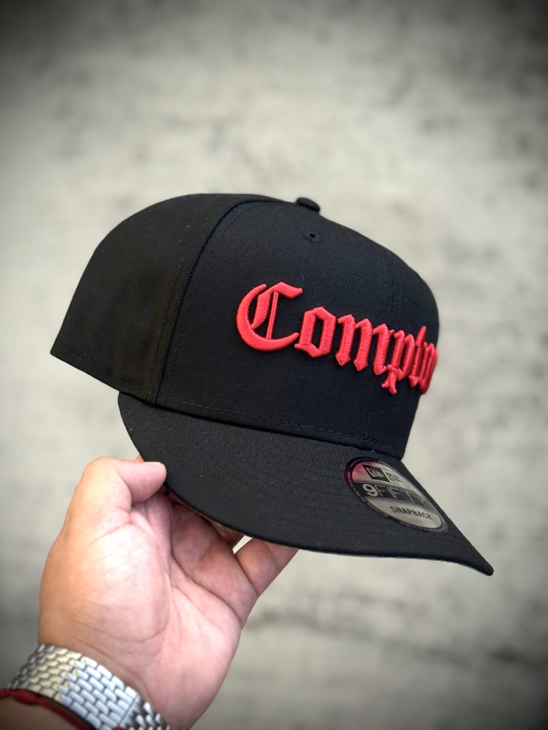 9Fifty Compton Script Red