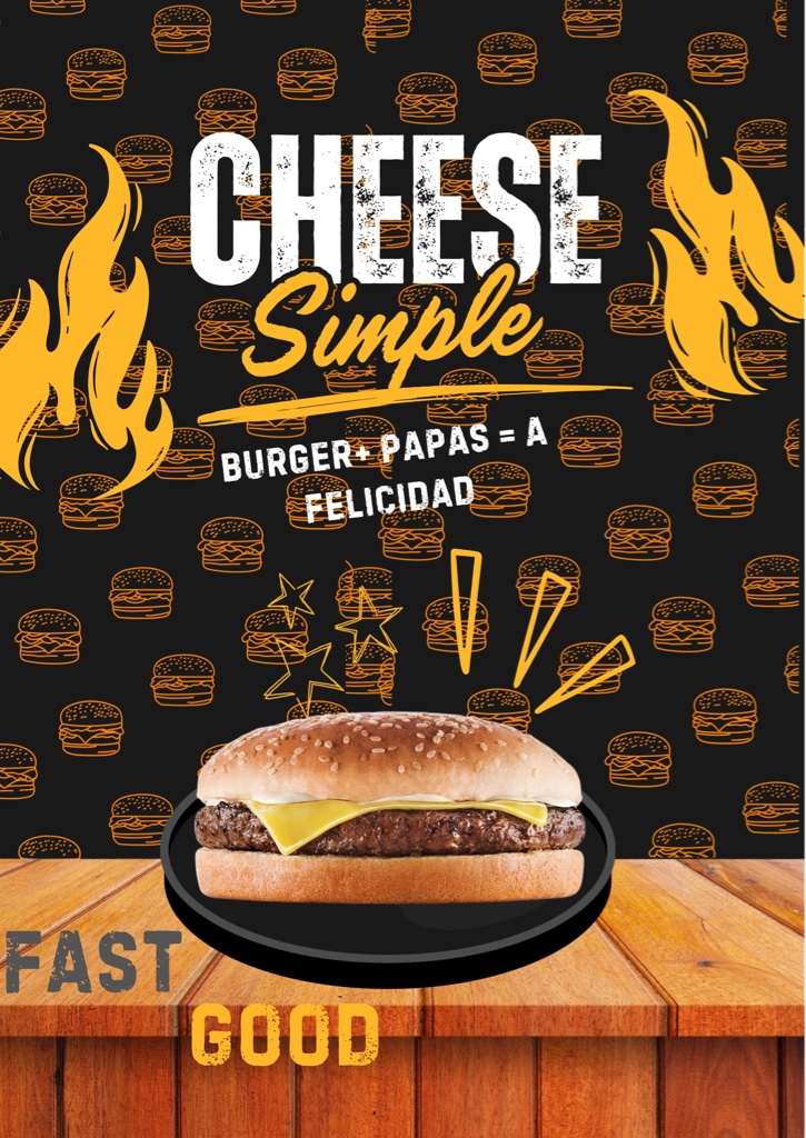 CHEESE BURGER SIMPLE