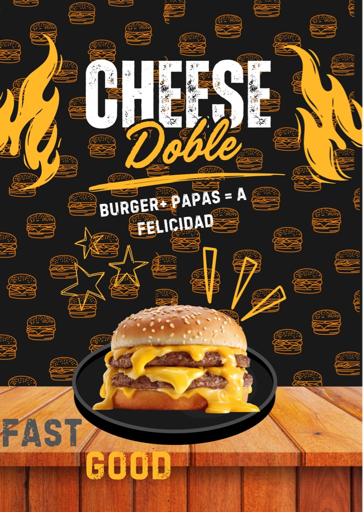 CHEESE BURGER DOBLE